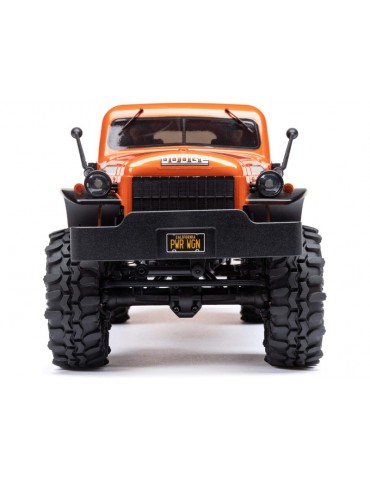 Axial 1/24 SCX24 Dodge Power Wagon 1940 4WD oranžinė