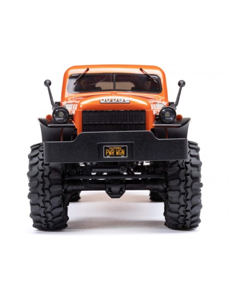 Axial 1/24 SCX24 Dodge Power Wagon 1940 4WD oranžinė
