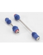 Traxxas Driveshafts center E-Maxx front (1)/ rear (1)