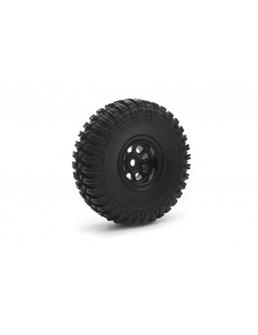 GRE18 1.0 T-FINDER A/T Tire Set (Black Wheel)