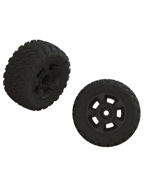 Arrma dBoots RAGNAROK Pre-mounted Tire Set (2)