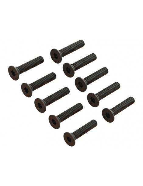 Arrma Flat Head Screw M2x10mm (10pcs)