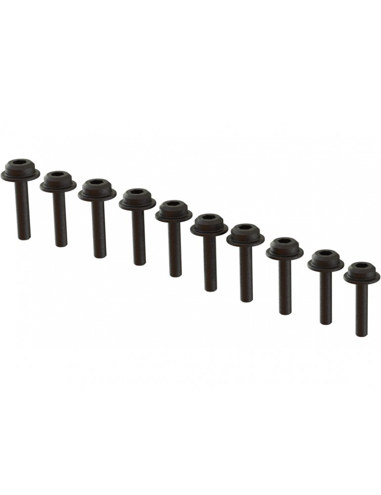 Arrma Flanged Cap Head Screw M2x12mm (10pcs)