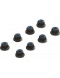Arrma Flanged Lock Nut M3 Black (4)