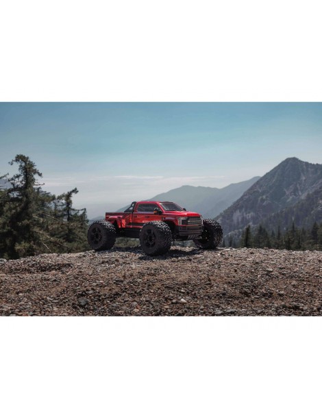 Arrma 1/7 Big Rock 6S BLX 4WD RTR red