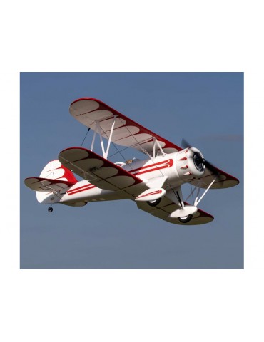 E-flite Waco 0.55m SAFE Select BNF Basic white