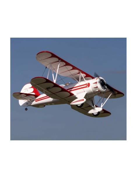 E-flite Waco 0.55m SAFE Select BNF Basic white