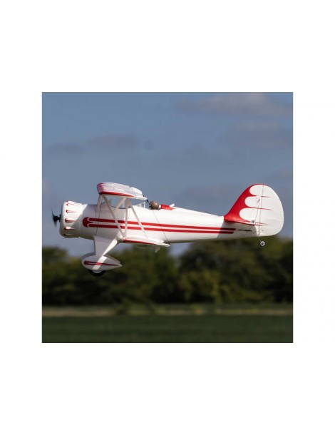 E-flite Waco 0.55m SAFE Select BNF Basic white