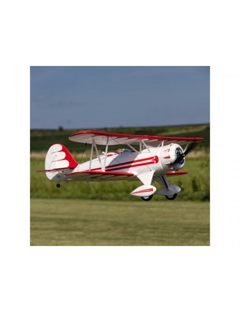 E-flite Waco 0.55m SAFE Select BNF Basic white