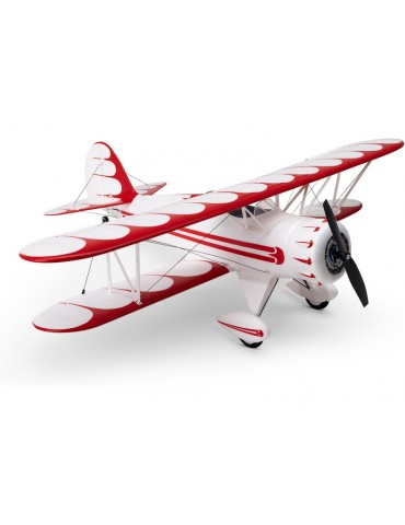 E-flite Waco 0.55m SAFE Select BNF Basic white