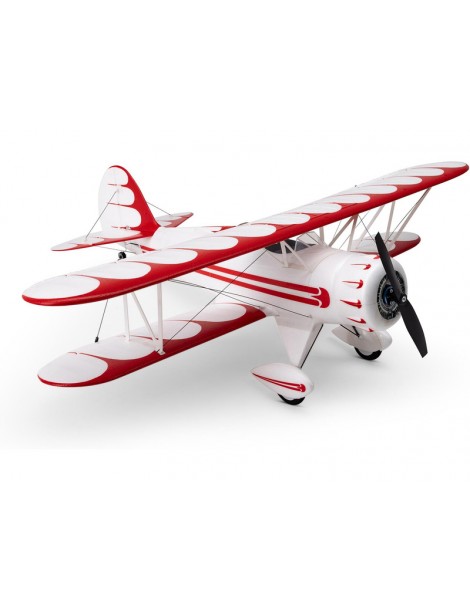 E-flite Waco 0.55m SAFE Select BNF Basic white