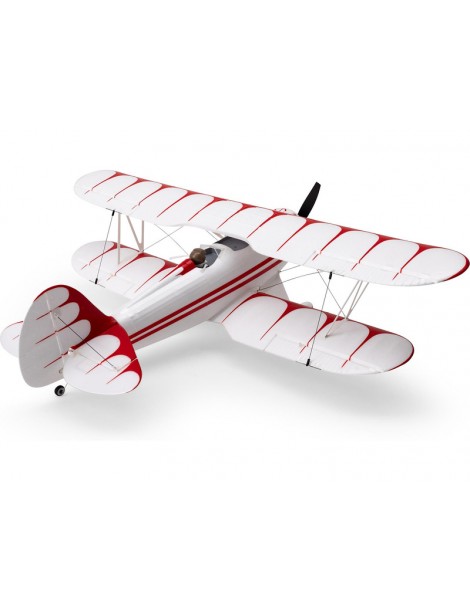 E-flite Waco 0.55m SAFE Select BNF Basic white