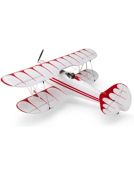 E-flite Waco 0.55m SAFE Select BNF Basic white