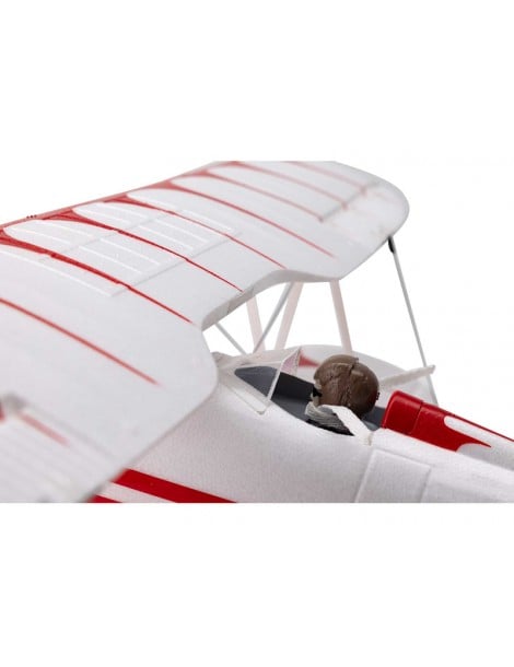 E-flite Waco 0.55m SAFE Select BNF Basic white
