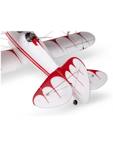 E-flite Waco 0.55m SAFE Select BNF Basic white