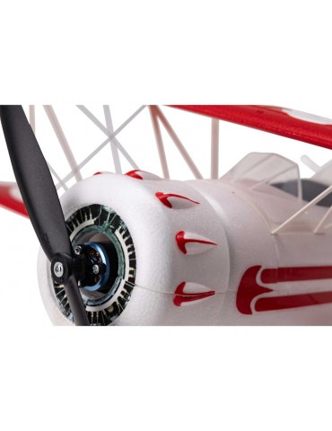 E-flite Waco 0.55m SAFE Select BNF Basic white