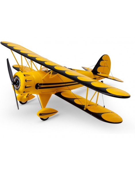 E-flite Waco 0.55m SAFE Select BNF Basic yellow