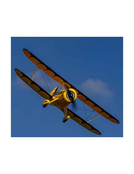 E-flite Waco 0.55m SAFE Select BNF Basic yellow