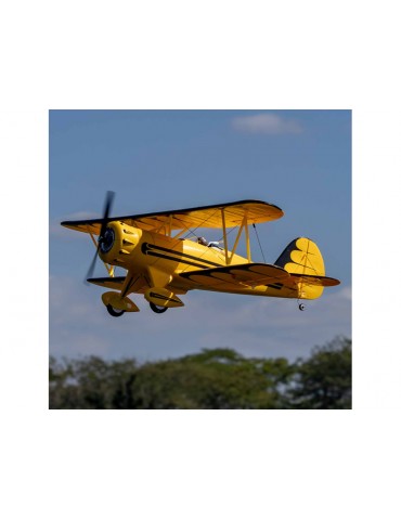 E-flite Waco 0.55m SAFE Select BNF Basic yellow