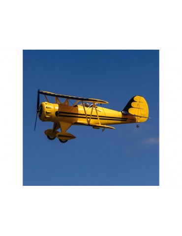 E-flite Waco 0.55m SAFE Select BNF Basic yellow