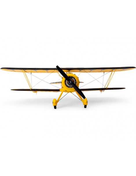 E-flite Waco 0.55m SAFE Select BNF Basic yellow