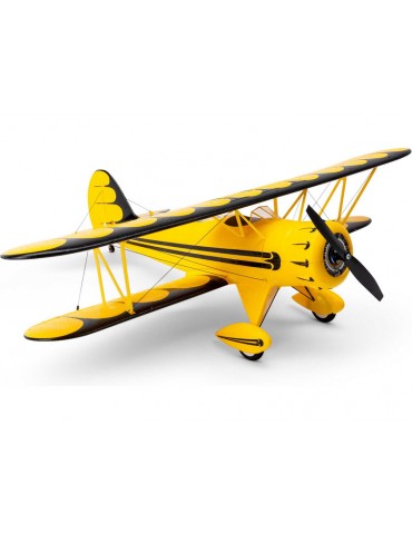 E-flite Waco 0.55m SAFE Select BNF Basic yellow