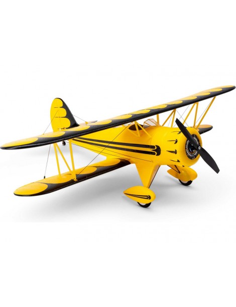 E-flite Waco 0.55m SAFE Select BNF Basic yellow
