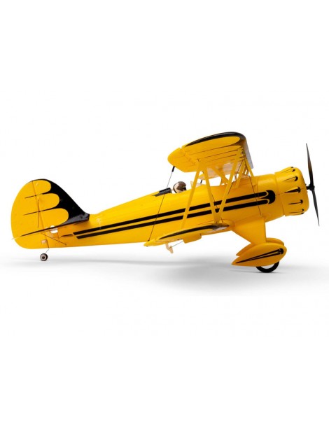E-flite Waco 0.55m SAFE Select BNF Basic yellow