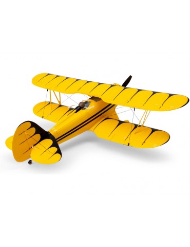 E-flite Waco 0.55m SAFE Select BNF Basic yellow