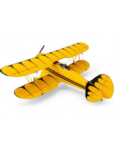 E-flite Waco 0.55m SAFE Select BNF Basic yellow