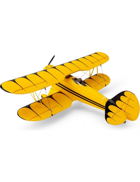 E-flite Waco 0.55m SAFE Select BNF Basic yellow