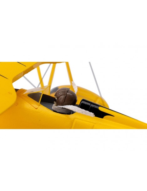E-flite Waco 0.55m SAFE Select BNF Basic yellow