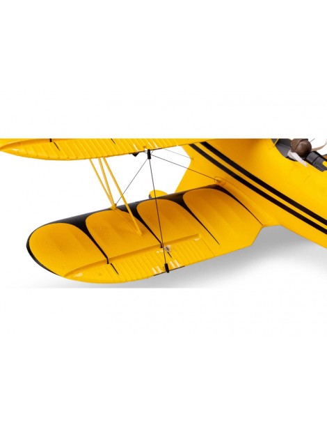 E-flite Waco 0.55m SAFE Select BNF Basic yellow
