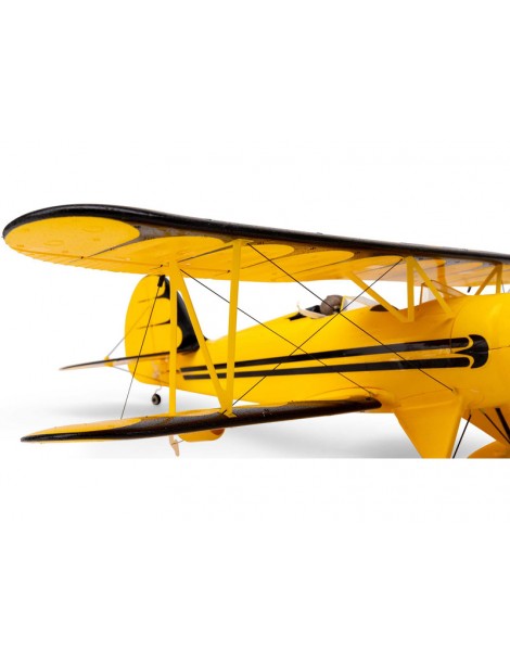 E-flite Waco 0.55m SAFE Select BNF Basic yellow