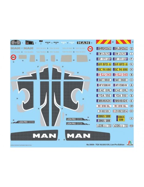 Italeri MAN TGX XXL D38 (1:24)