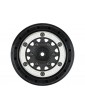 Pro-Line Wheels 2.2/3.0" Raid Bead-Loc H12/H14 SC Silver/Black (2)