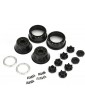 Pro-Line Wheels 2.2/3.0" Raid Bead-Loc H12/H14 SC Silver/Black (2)