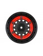 Pro-Line Wheels 2.2/3.0" Raid Bead-Loc H12/H14 SC Red/Black (2)
