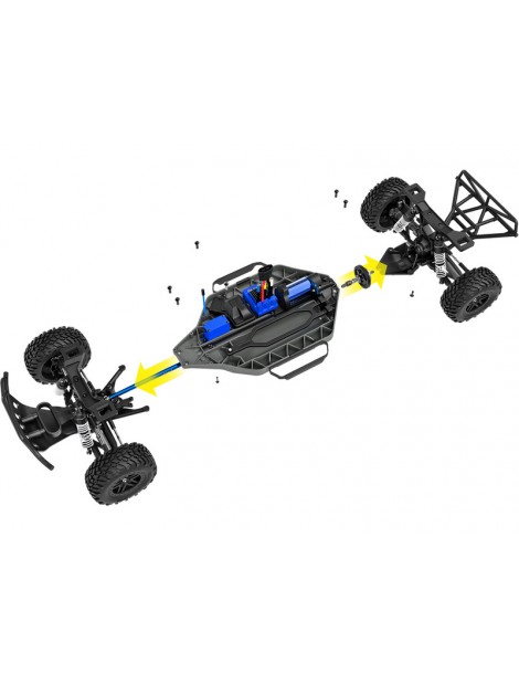 Traxxas Slash 1:10 VXL 4WD RTR Orange