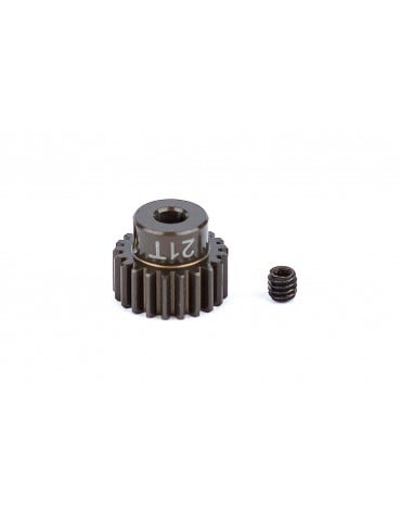 FT Aluminum Pinion Gear, 21T 48P, 1/8 shaft