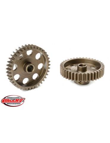 48DP Pinion - Short - Hardened Steel - 39 Teeth - Shaft Dia. 3.17mm