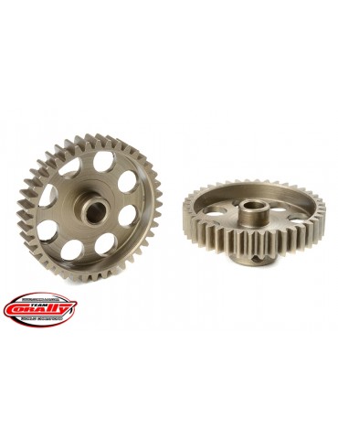 48DP Pinion - Short - Hardened Steel - 40 Teeth - Shaft Dia. 3.17mm