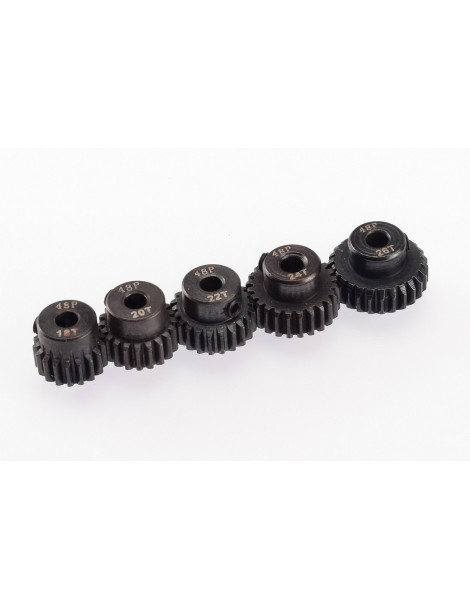 48dp Steel Pinion 5-Pack Even (18,20,22,24,26T)