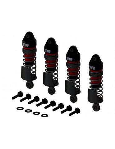 Arrma Aluminum Shock Set, 58mm Length, 300cSt Oil (4pcs) - GROM