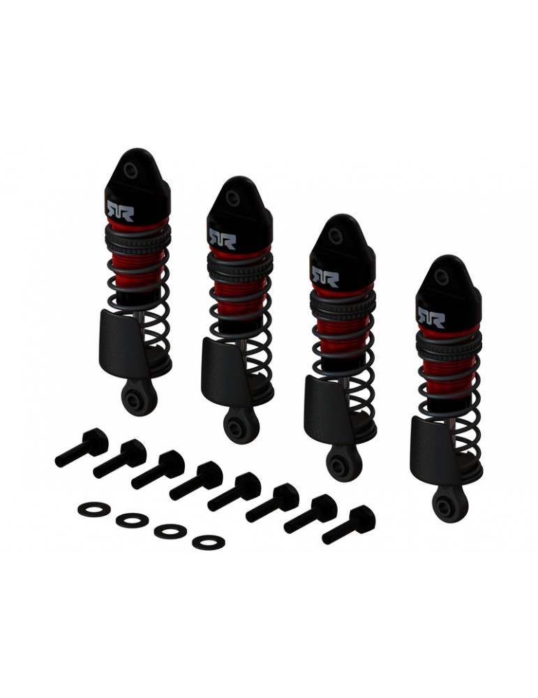 Arrma Aluminum Shock Set, 58mm Length, 300cSt Oil (4pcs) - GROM
