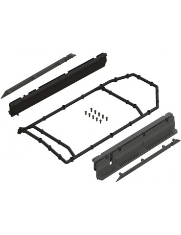 Arrma Side Skirt and Support Frame Set