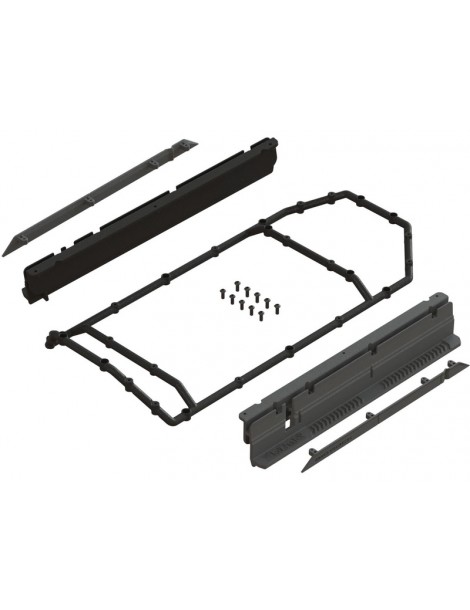 Arrma Side Skirt and Support Frame Set