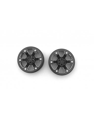 Beadlock Wheel (AL) (6 spoke)(2pcs)