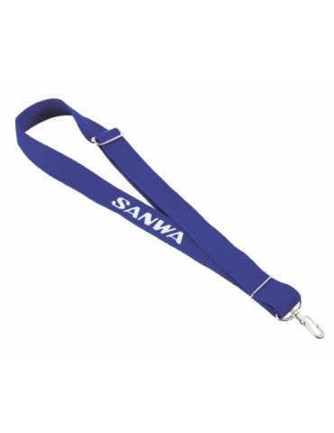 Sanwa dirželis ant kaklo (mėlynas)