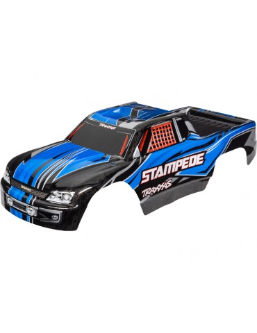 Traxxas Body, Stampede, blue (painted, decals applied)
